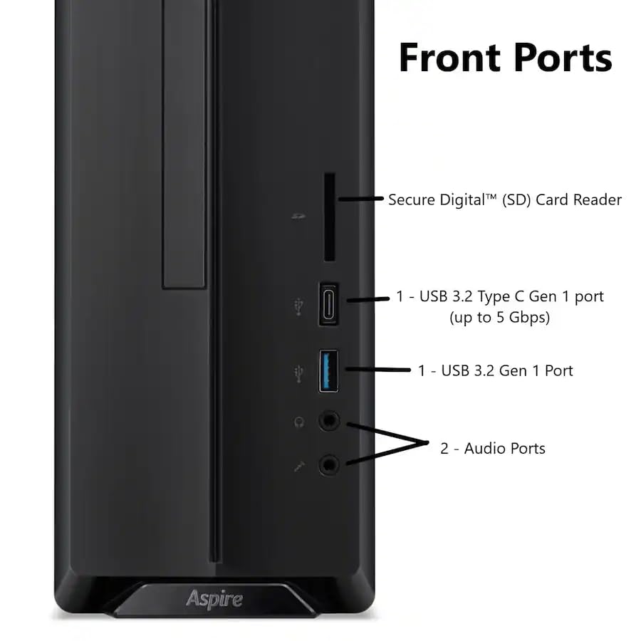 Amazon.com: acer Aspire SFF 8L Desktop Computer | Intel Multi-Core